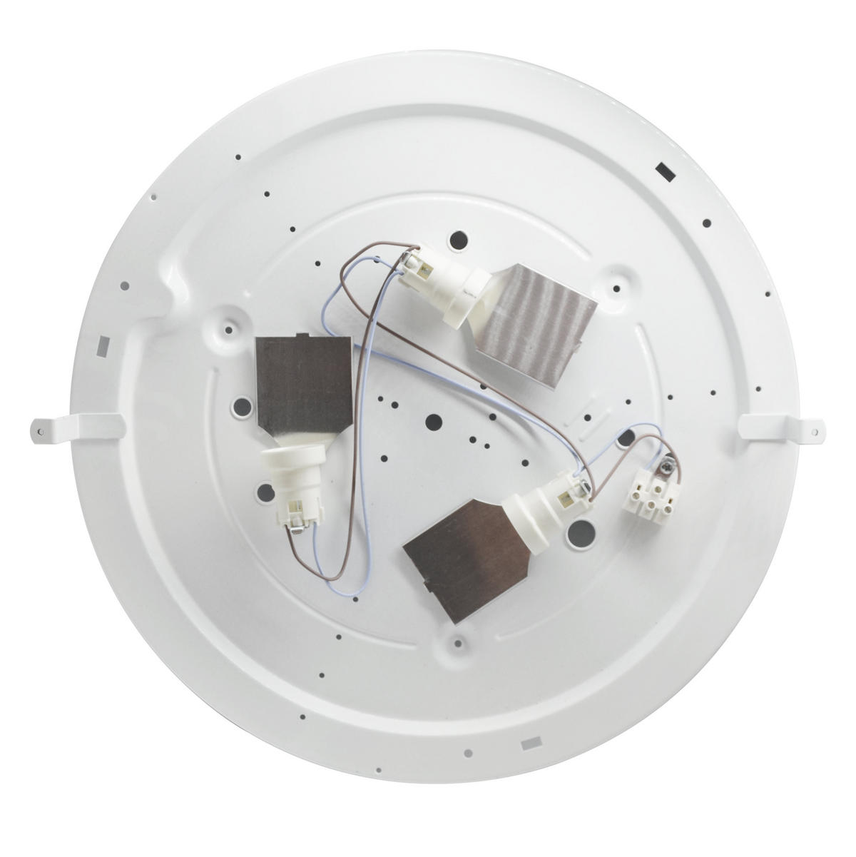 LED-DECKENLEUCHTE - Grau, Metall (55/55/6cm) - Lumicom