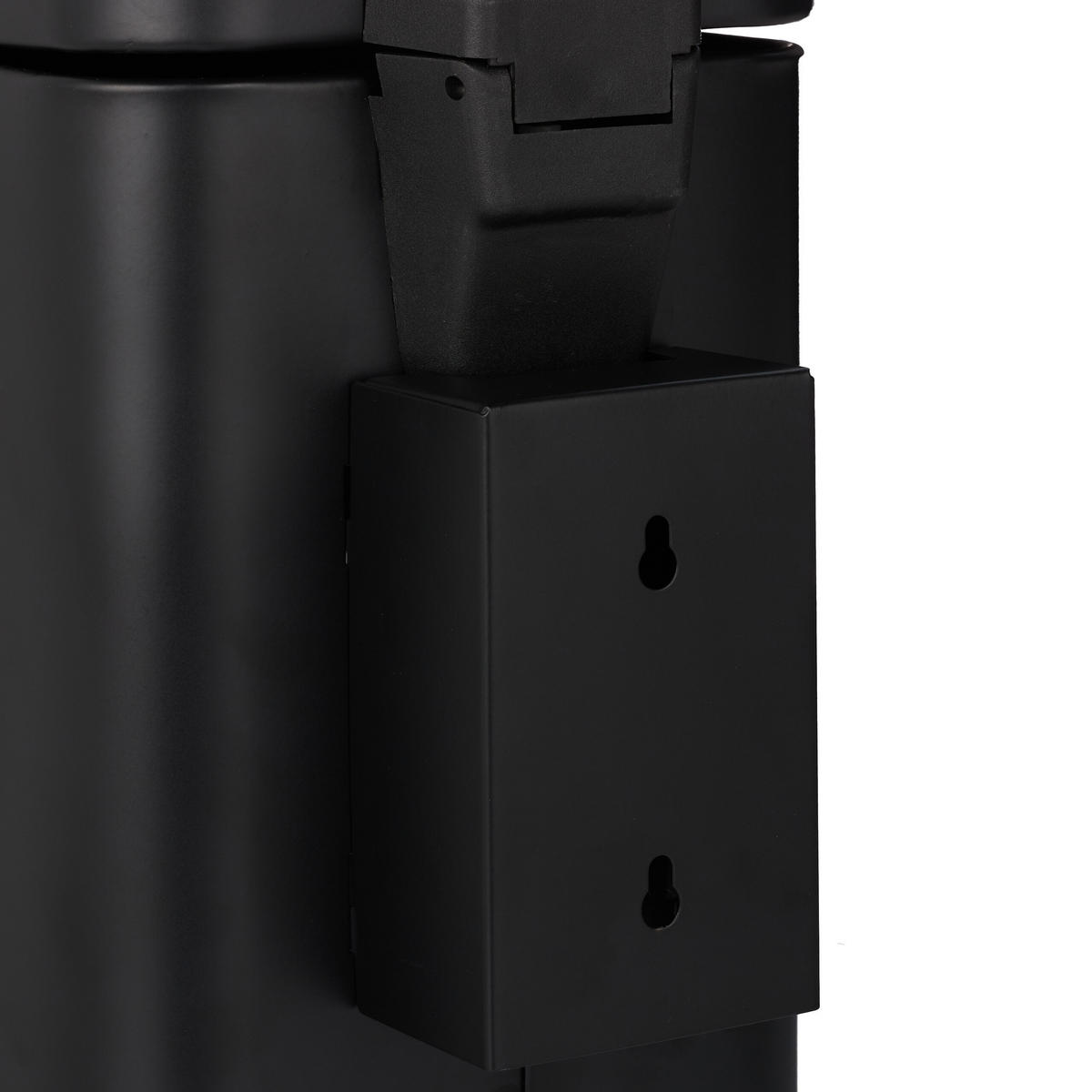 KOSMETIKEIMER - Schwarz, Kunststoff/Metall (16/24/22cm) - Relaxdays