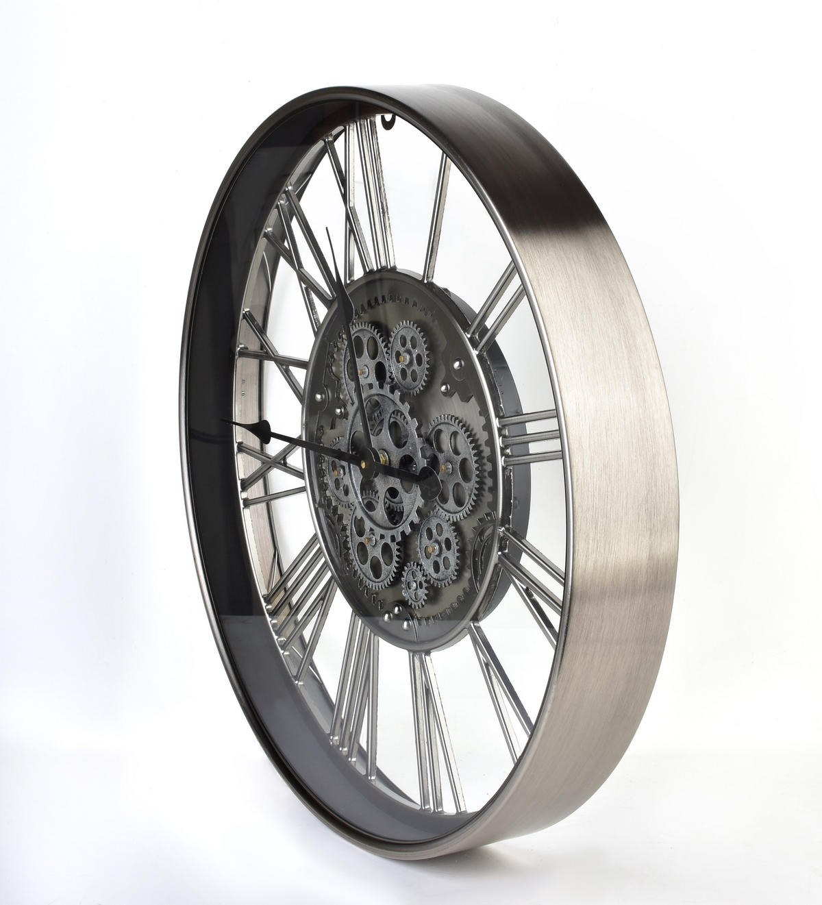 WANDUHR Ramsey Silber 54/14/16 cm Metall - Silberfarben, Metall (14/16/54cm) - Mondex