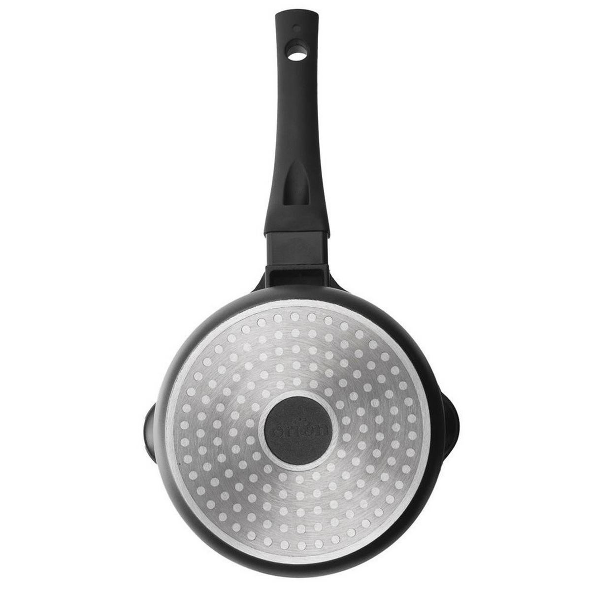 STIELTOPF Grande schwarz - Schwarz, Metall (16cm) - Orion 