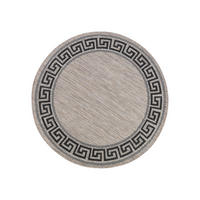 TEPPICH MELISSA Braun 160/160 cm - Braun, Kunststoff (160/160cm) - Tapiso