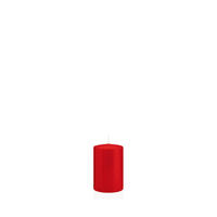 STUMPENKERZEN Rot Ø 38 x 60 mm, 24 Stück - Rot, Paraffin (4/6cm) - Wiedemann Kerzen