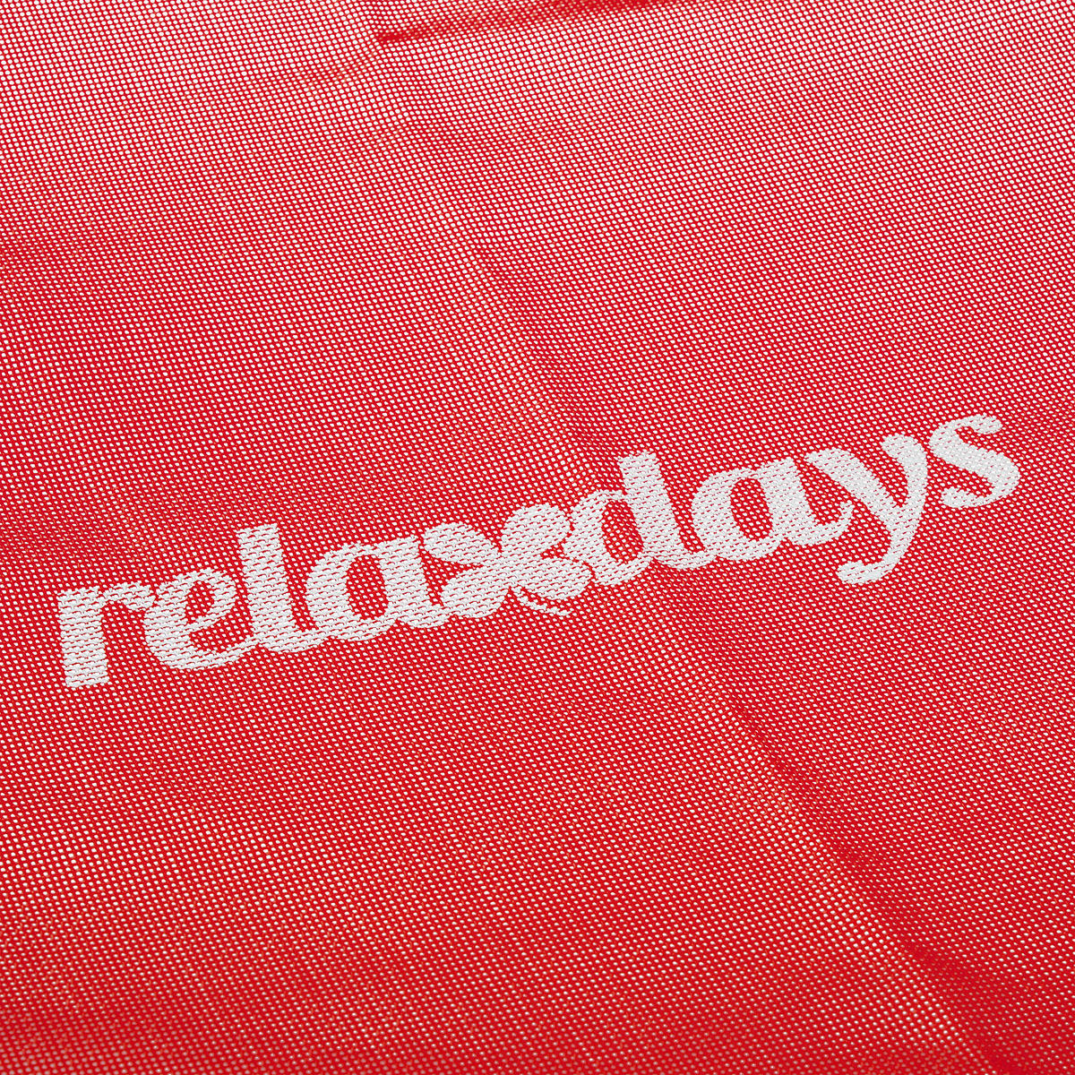 GUNGA Röd svart boform justerbara rep 159x77x103 cm - Röd, Plast/Metall (77/159/103cm) - Relaxdays