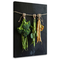 LEINWANDBILD Essen & Trinken 70x100cm - Beige, Textil (70/100cm) - Feeby