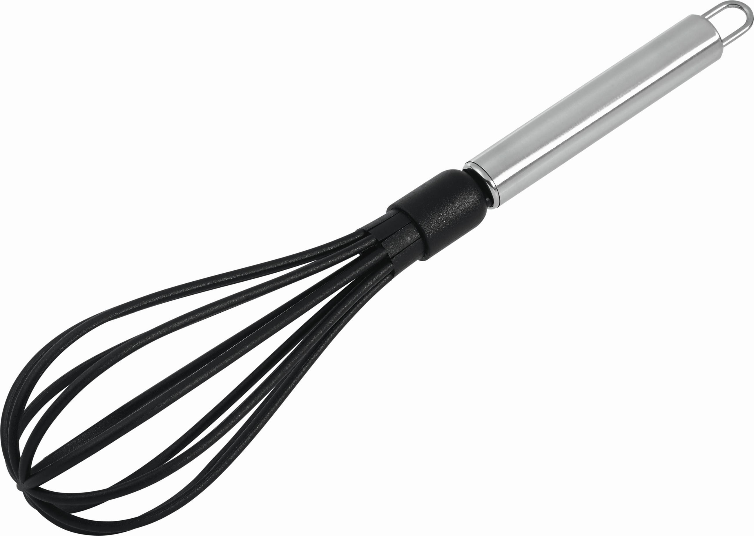 SCHNEEBESEN Luca in Schwarz - Schwarz, Metall (1cm) - Modern Living