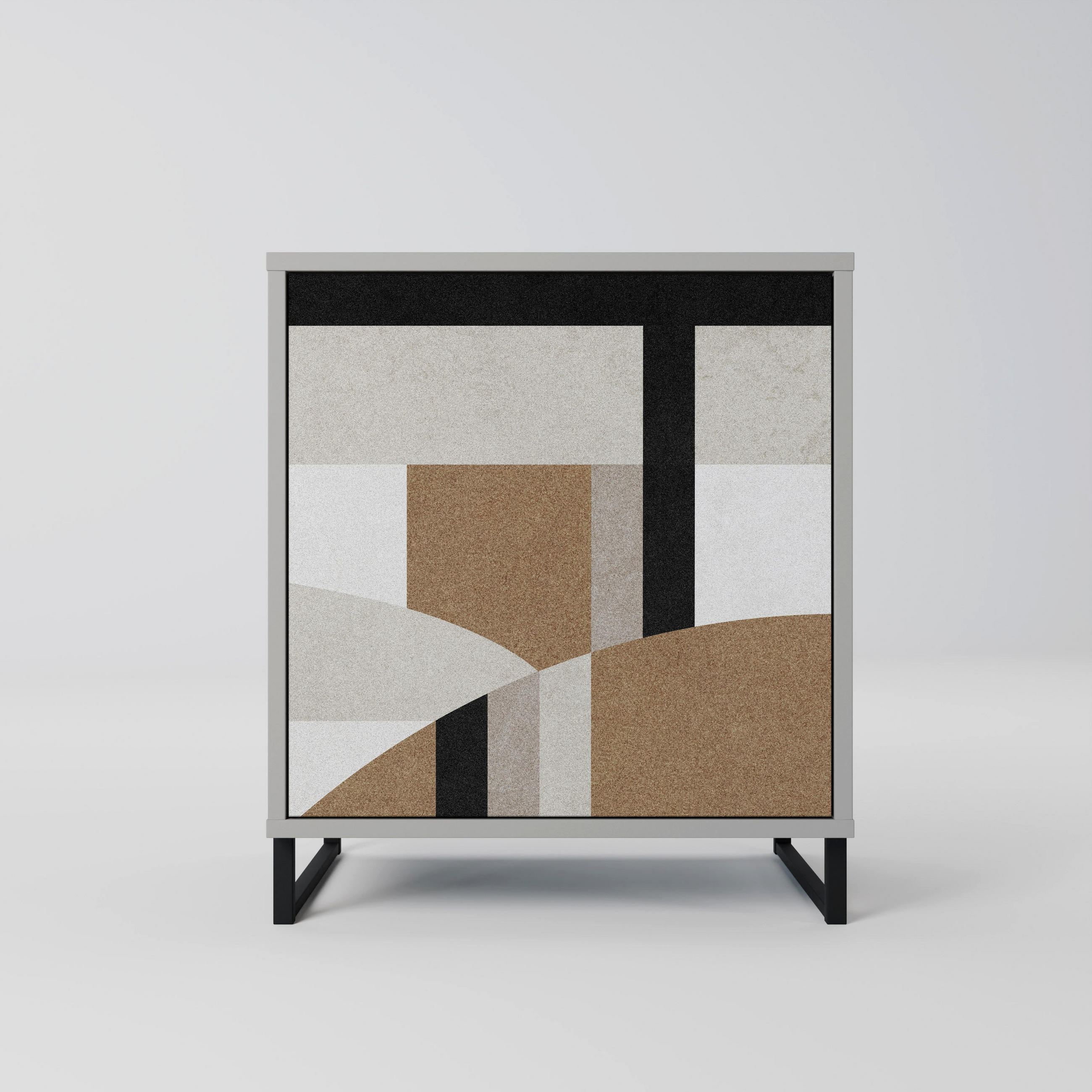 SpaceRebels Sideboard Grau 57.5x67.5x42 cm
