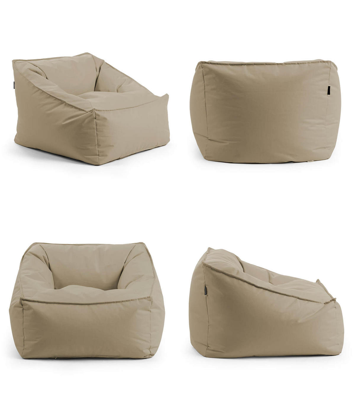 SITZSACK Der Sunnyboy - Beige, Textil (75/60/95cm) - Mokebo
