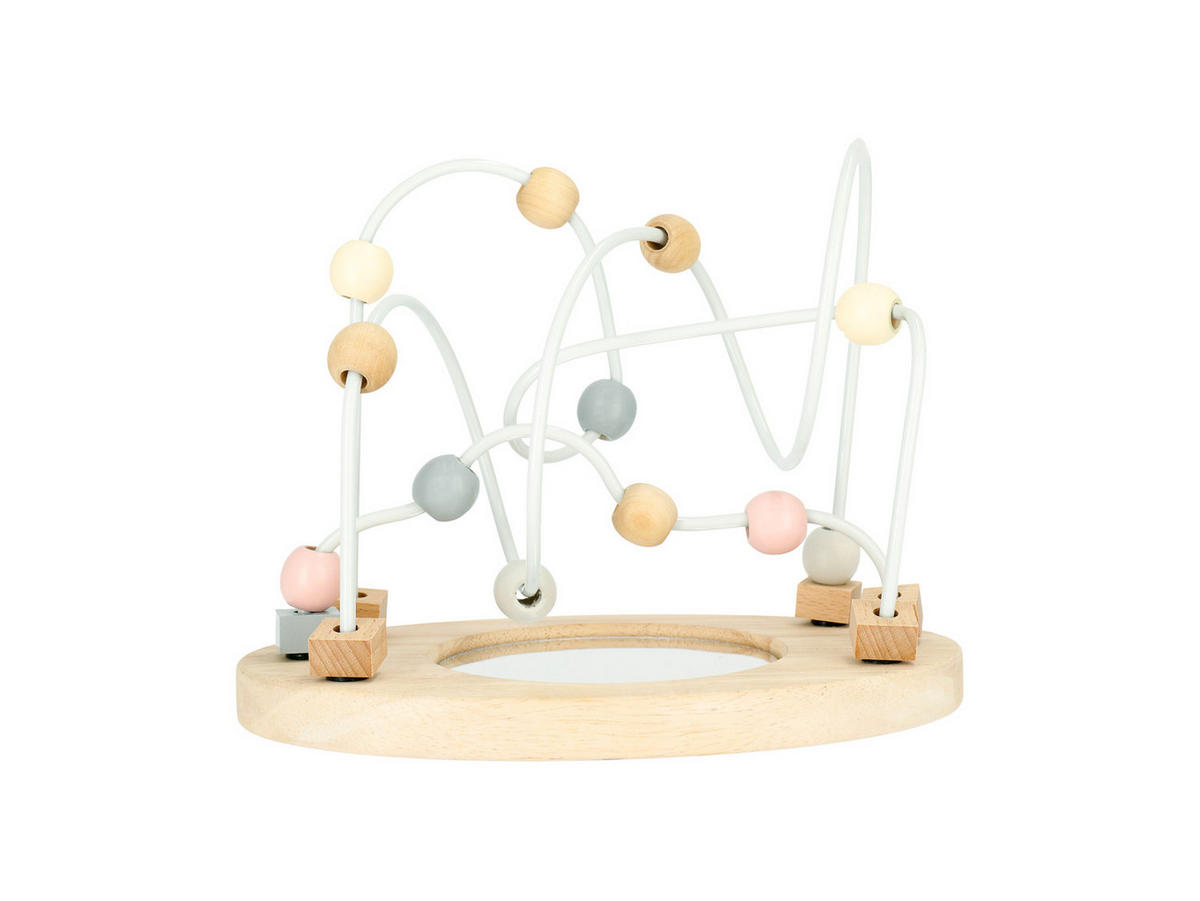 MOTORIKSCHLEIFE mit Spiegel - Multicolor, Holz (170/250cm) - Bieco Spielwaren