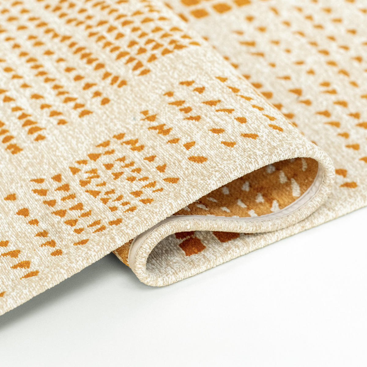 PREPROGA Zen Garden Pomelo 200/280 cm - oranžna, umetna masa/tekstil (200/280cm) - Louis De Poortere