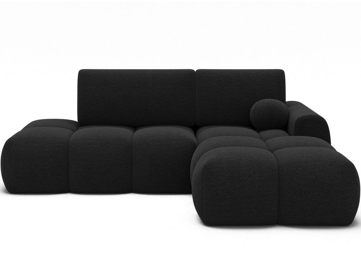 ECKSOFA VITTARIO mit Schlaffunktion & Bettkasten – Modernes L-Sofa 227 cm, inklusive Kissen - Anthrazit, Kunststoff (227/95cm) - Wohnideebilder