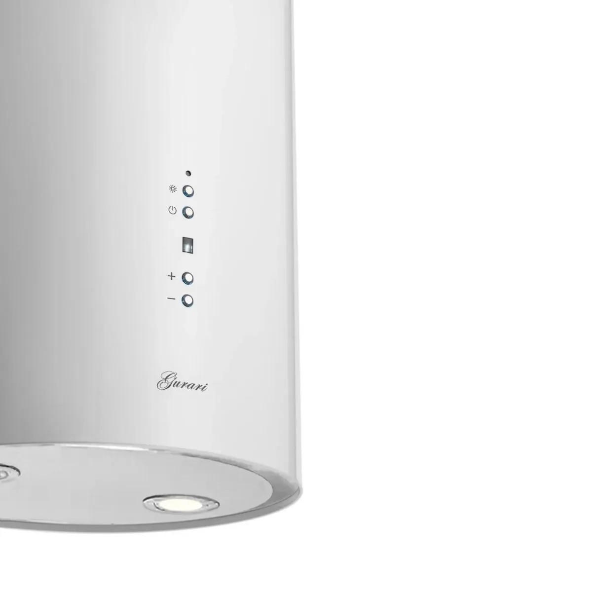 DUNSTABZUGSHAUBE GCH I 385 36 WH Prime N 36 cm Weiß - Weiß, Metall (36/113/36cm) - Gurari