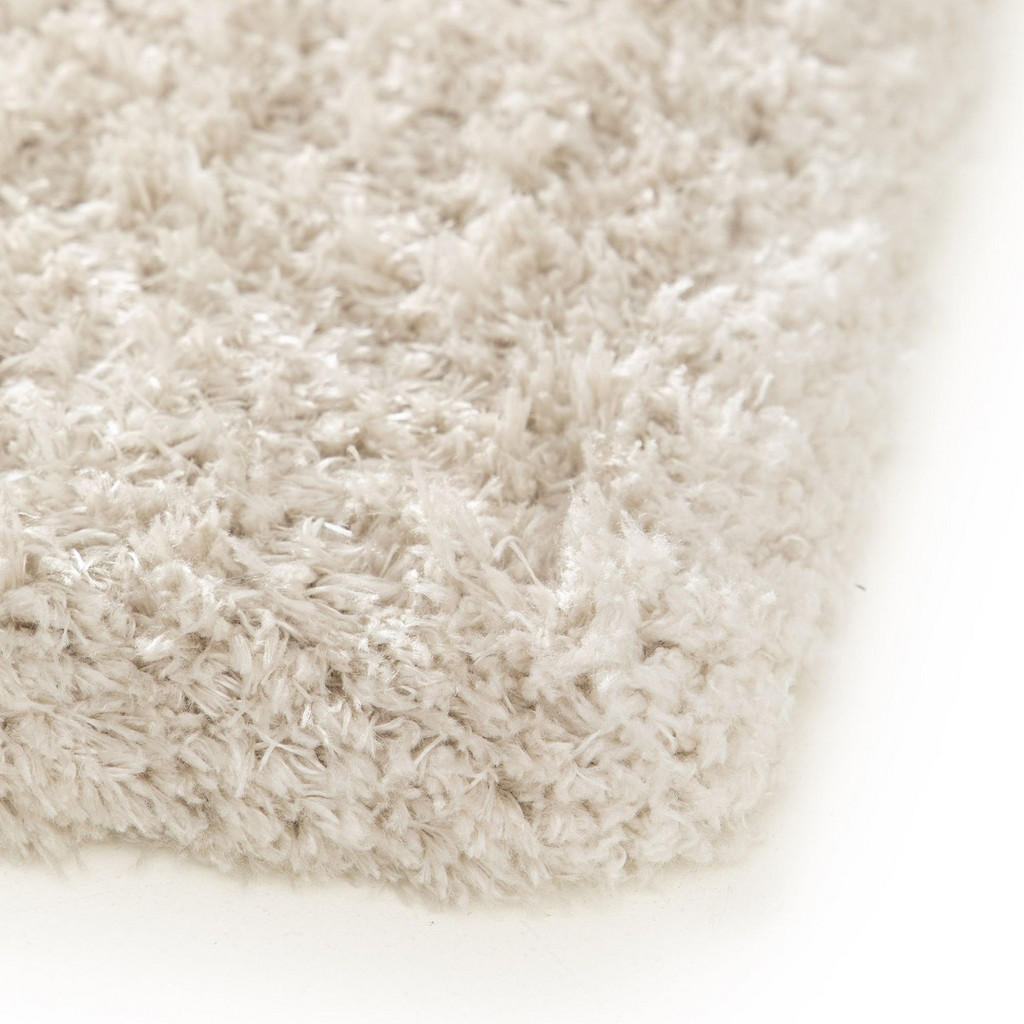 Thumbnail - Steffensmeier Hochflorteppich, Creme, Textil, Uni, Rechteckig, 120x170 cm, pflegeleicht, Teppiche & Böden, Teppiche, Hoc...