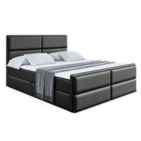 BOXBETT AURA-Z - 200 x 200 - H4 - Schwarz Hochglanz - Schwarz Hochglanz, Holzwerkstoff (200/200cm) - ALTDECOR