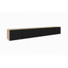 TV-SCHRANK CALI - Schwarz/Eiche Artisan, Holzwerkstoff (300/41/40cm) - Meblini
