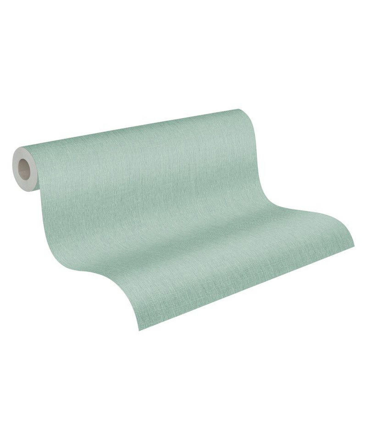 VLIESTAPETE Grün 53/1005 cm - Türkis, Textil (53/1cm) - KUNSTLOFT