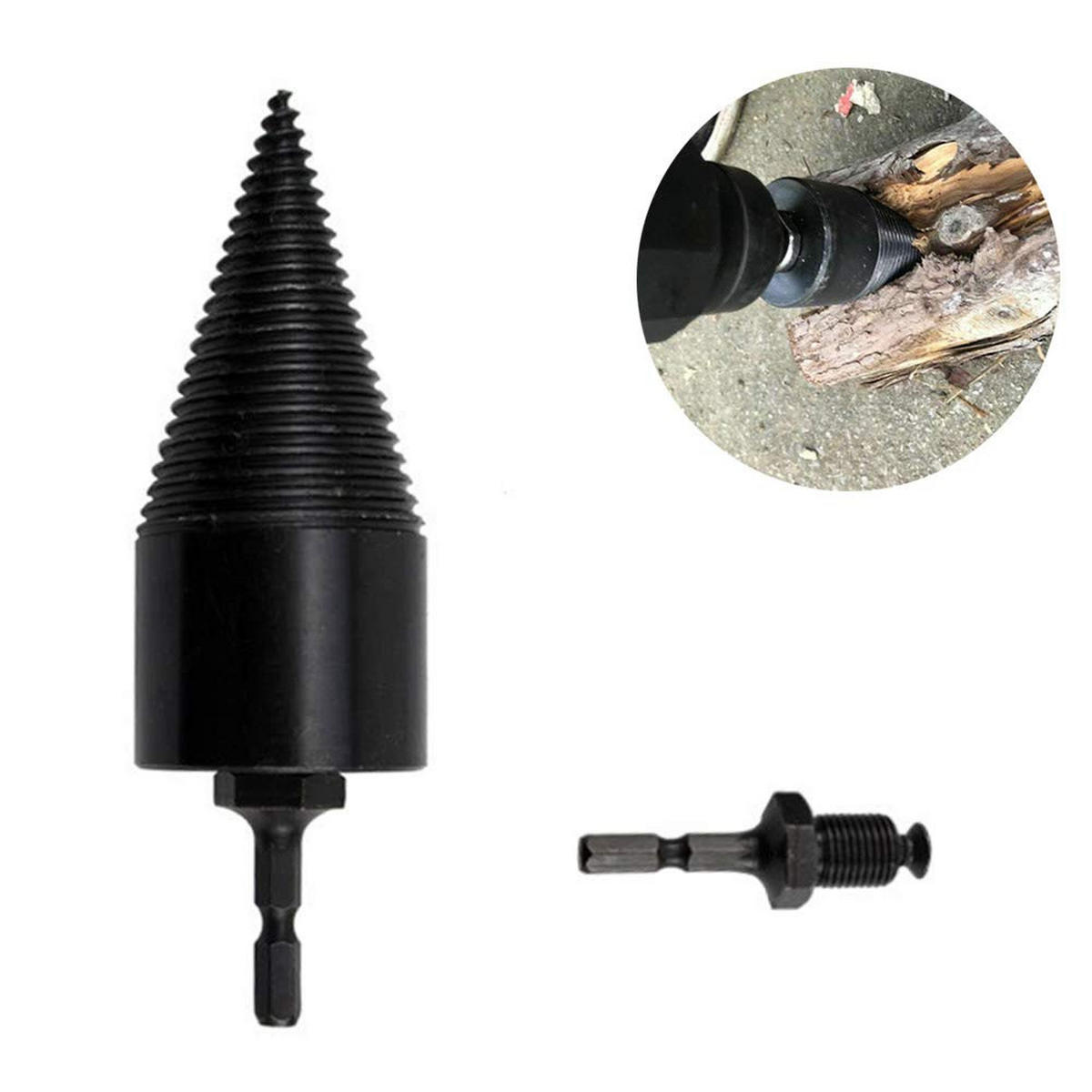 BIT-SATZ，32MM - Schwarz, Metall (3.2/3.2/13cm) - LIBRATON