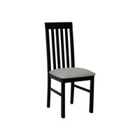 STUHL Nilo I, Holzfarbe: Schwarz - Schwarz/Grau, Holz (43/96/48cm) - MIRJAN24