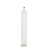 STEHLAMPE - Weiß - 25/25/140 cm - Weiß, Metall (25/25/140cm) - Light & Living