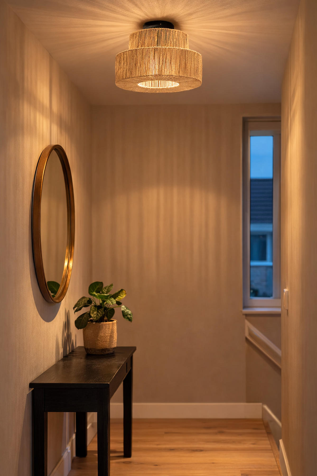 DECKENLEUCHTE Bern - Naturfarben, Metall (36/36/20cm) - Urban Interiors