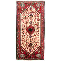 ORIENTTEPPICH handgeknüpft Gashgai Beige, Rot 155/74 cm Schurwolle - Beige/Rot, Textil (74/155cm) - Looma