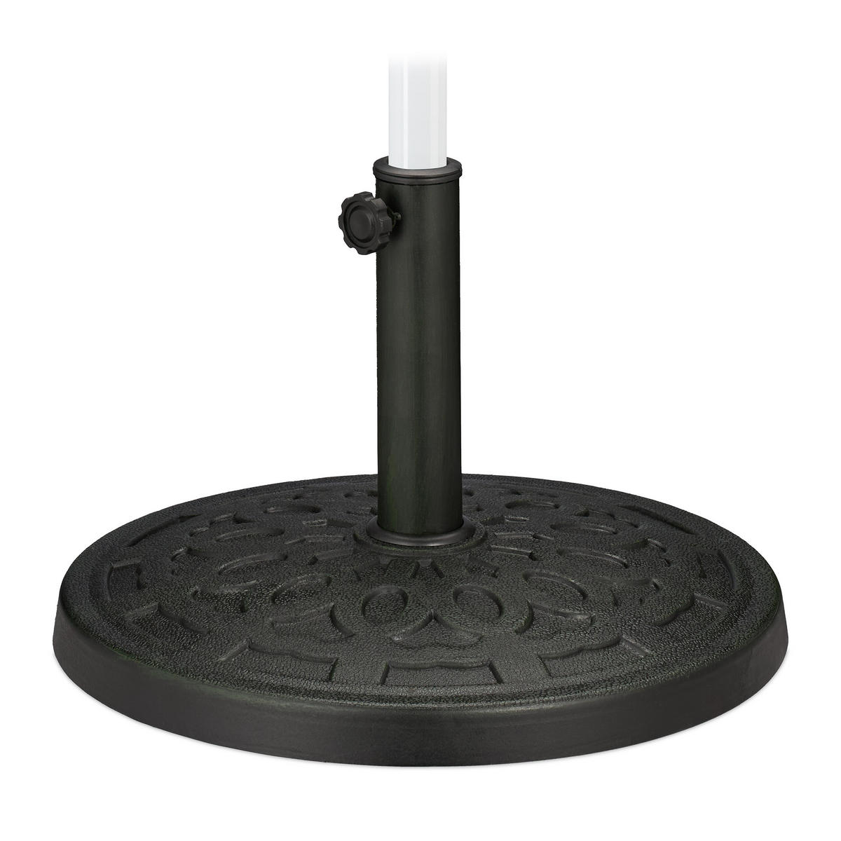 SONNENSCHIRMSTÄNDER - Multicolor, Kunststoff/Metall (50/50cm) - Relaxdays