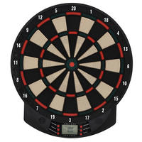 ELEKTRONISCHE Dartscheibe - Schwarz, Kunststoff (39.5/2.2/44cm) - HOMCOM