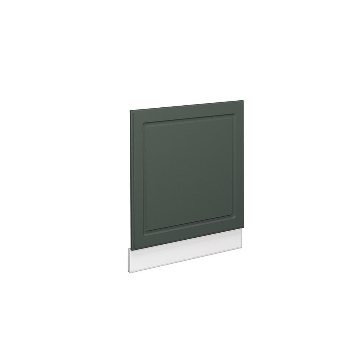 FRONTBLENDE Fame-Line Grün-Gold Landhaus 60 cm ohne AP - Weiß/Grün, Holzwerkstoff (60/67.4/1.6cm) - Vicco