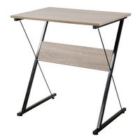 SCHREIBTISCH Rechteckig Braun 70 x 48 x 74 (cm) - Braun, Metall (48/70/74cm) - Nordlys