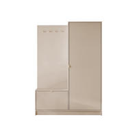 GARDEROBE Tireno - Sandfarben, Holzwerkstoff/Kunststoff (120/180/40cm) - MIRJAN24