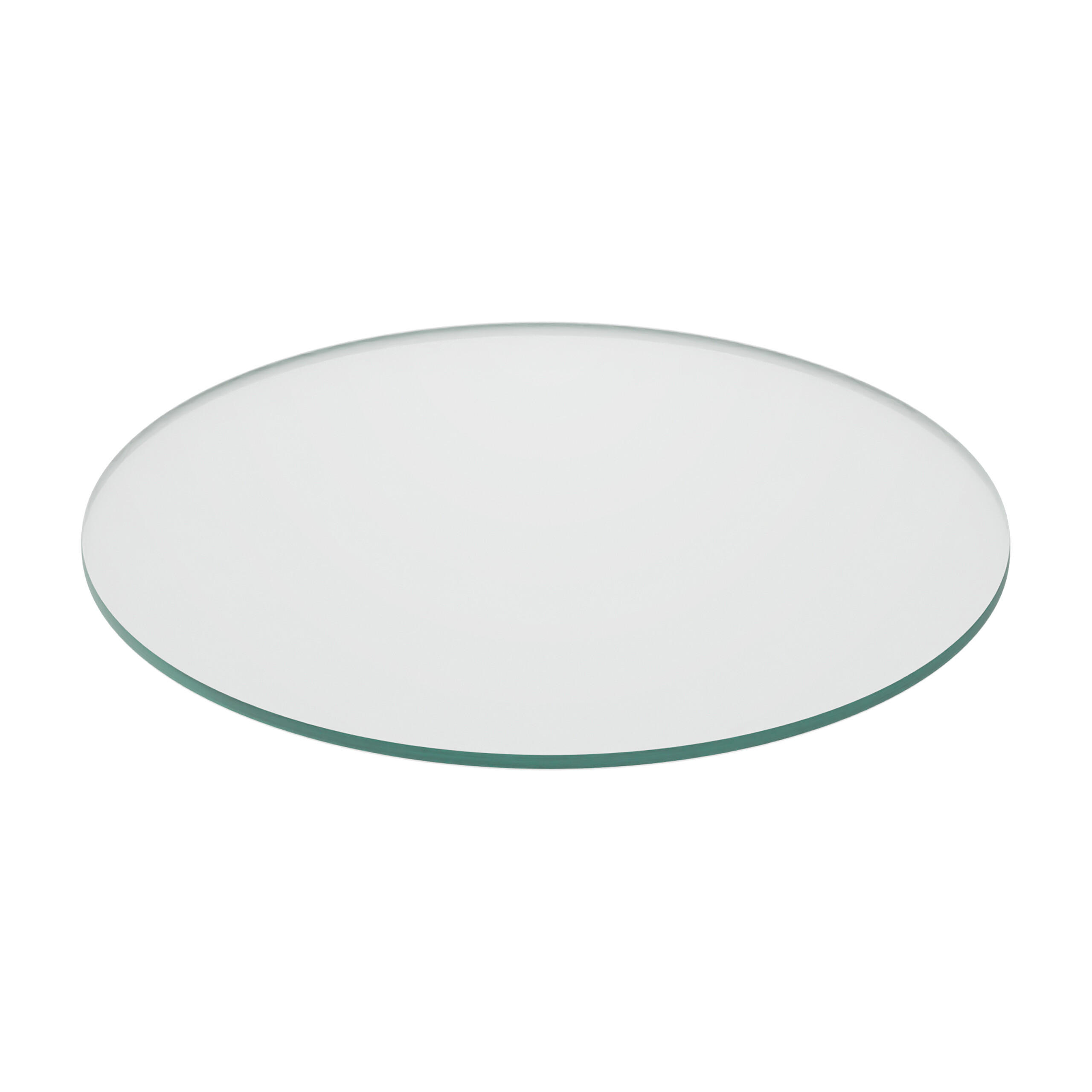 GLASPLATTE - Transparent, Glas (40/0.8/40cm) - Relaxdays