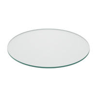 GLASPLATTE - Transparent, Glas (40/0.8/40cm) - Relaxdays