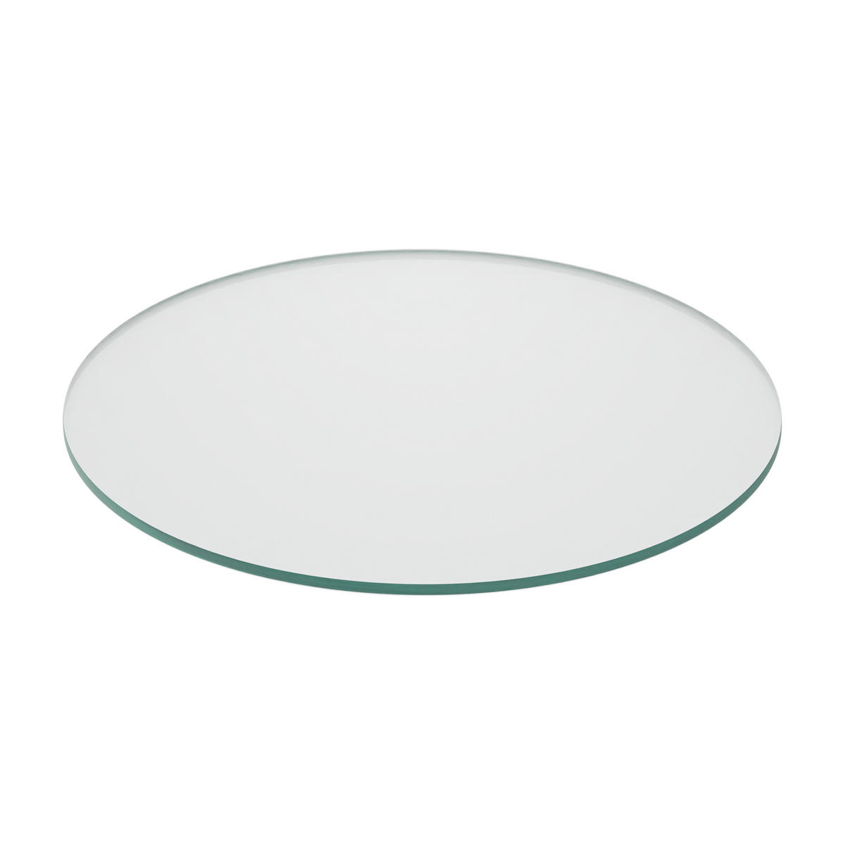 GLASPLATTE - Transparent, Glas (40/0.8/40cm) - Relaxdays