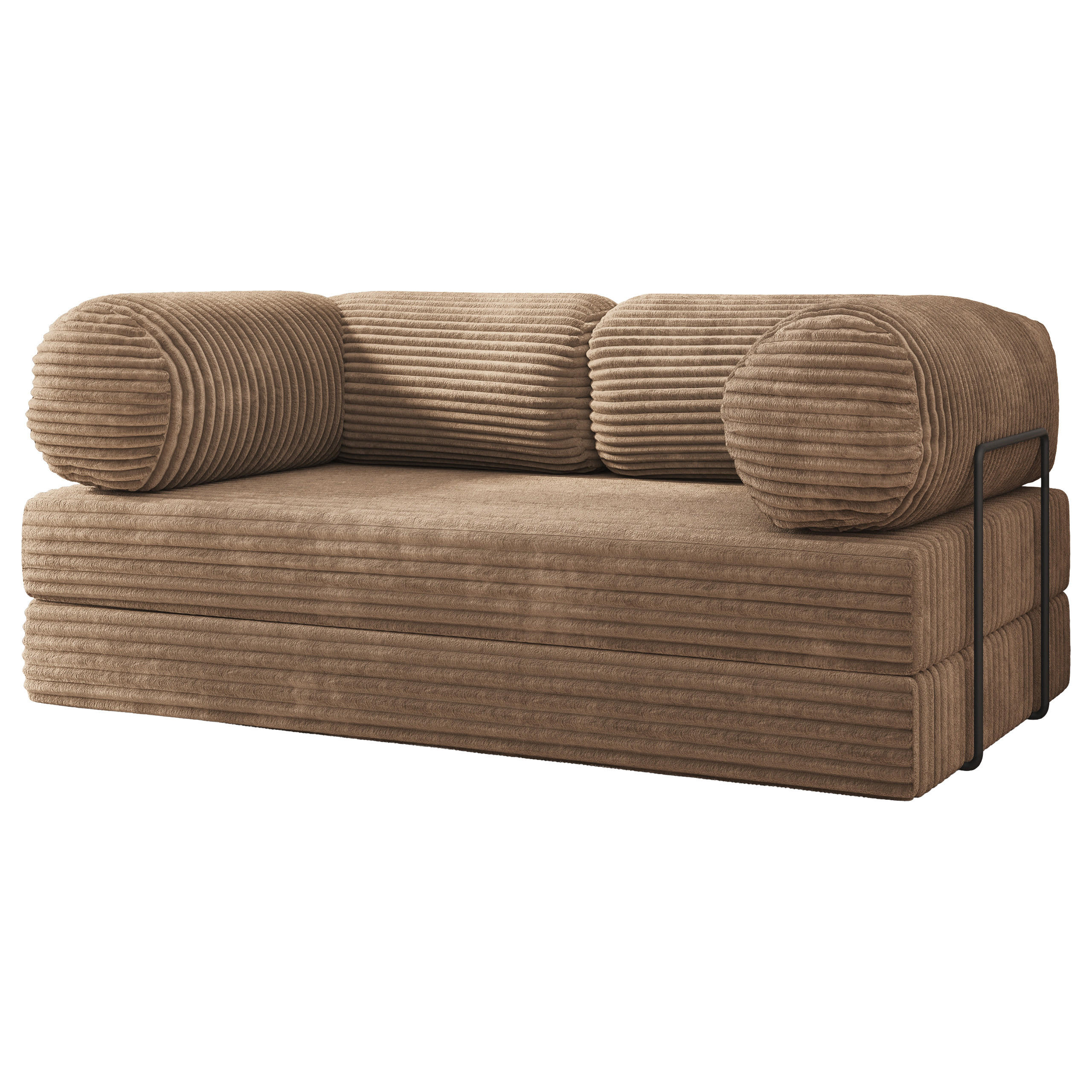 Masseno Bettsofa Beige 170x68x80 cm
