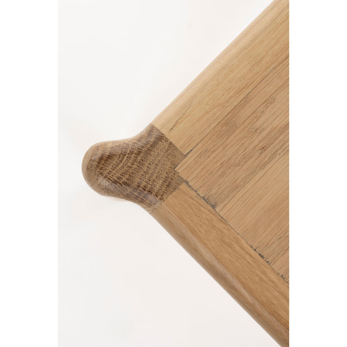BEISTELLTISCH Ember 2er-set - Naturfarben, Holz (40/40/32cm) - Zuiver