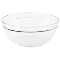 SALATSCHÜSSEL Glasschüssel transparent - Transparent, Glas (26/26/11cm) - Orion 