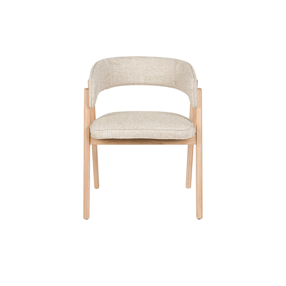 ESSZIMMERSTUHL Bright Beige - Beige, Kunststoff (57/76/59.5cm) - Zuiver