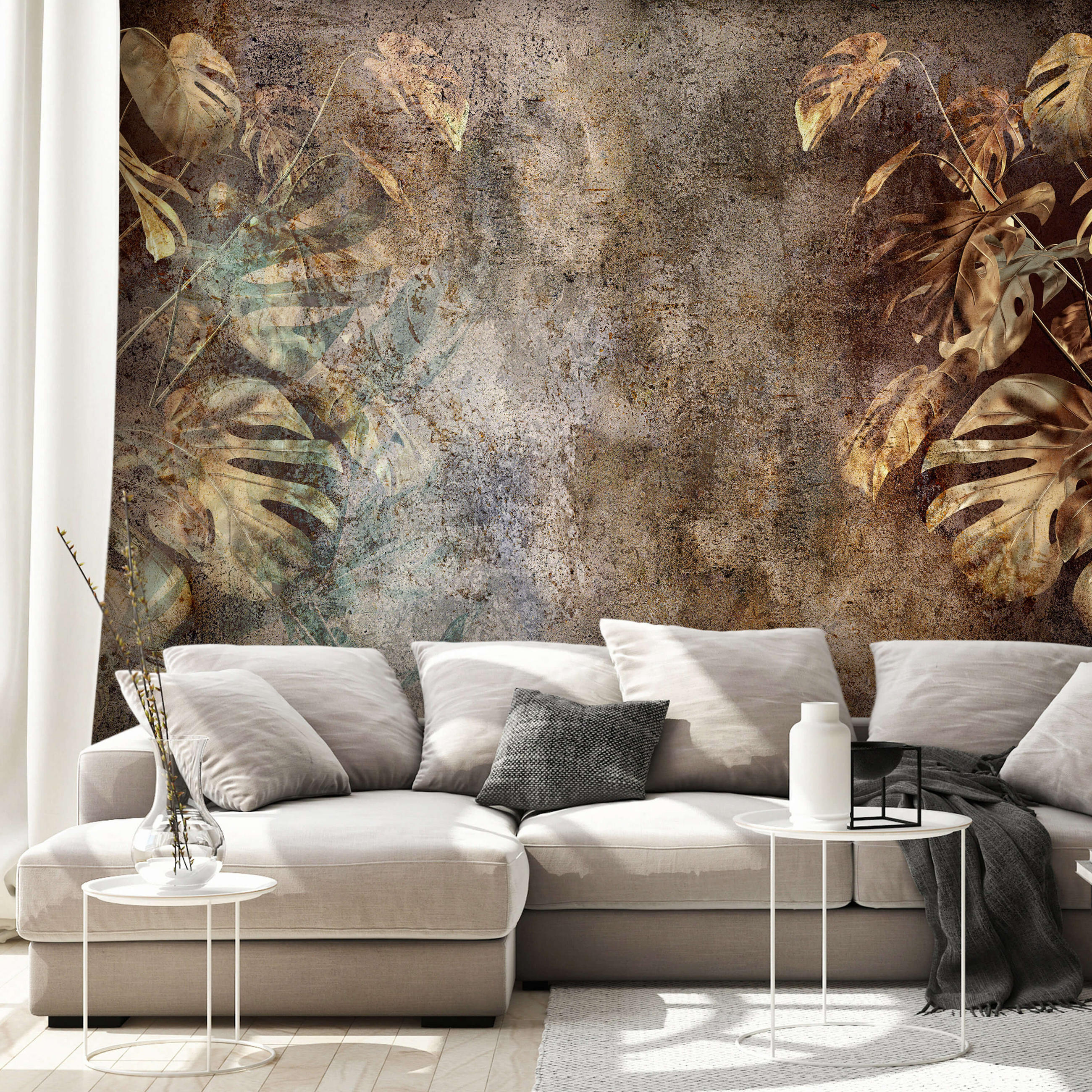 VLIESTAPETE Braun 400/280 cm - Braun, Textil (400/1cm) - KUNSTLOFT