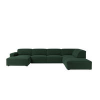 ECKSOFA Cursal V, Stoff Poso, Grün, Rechts - Grün, Holz (364/262cm) - Kaiser Möbel