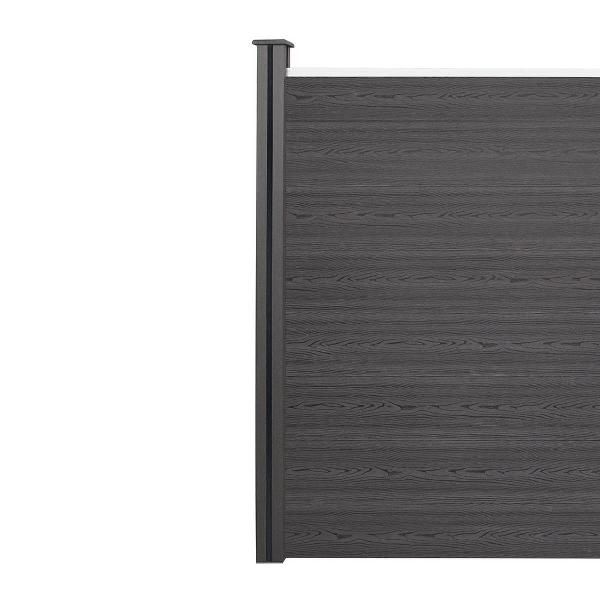 NUTLEISTE DINA - 6 - Anthrazit, Kunststoff (2/185cm) - Home Deluxe