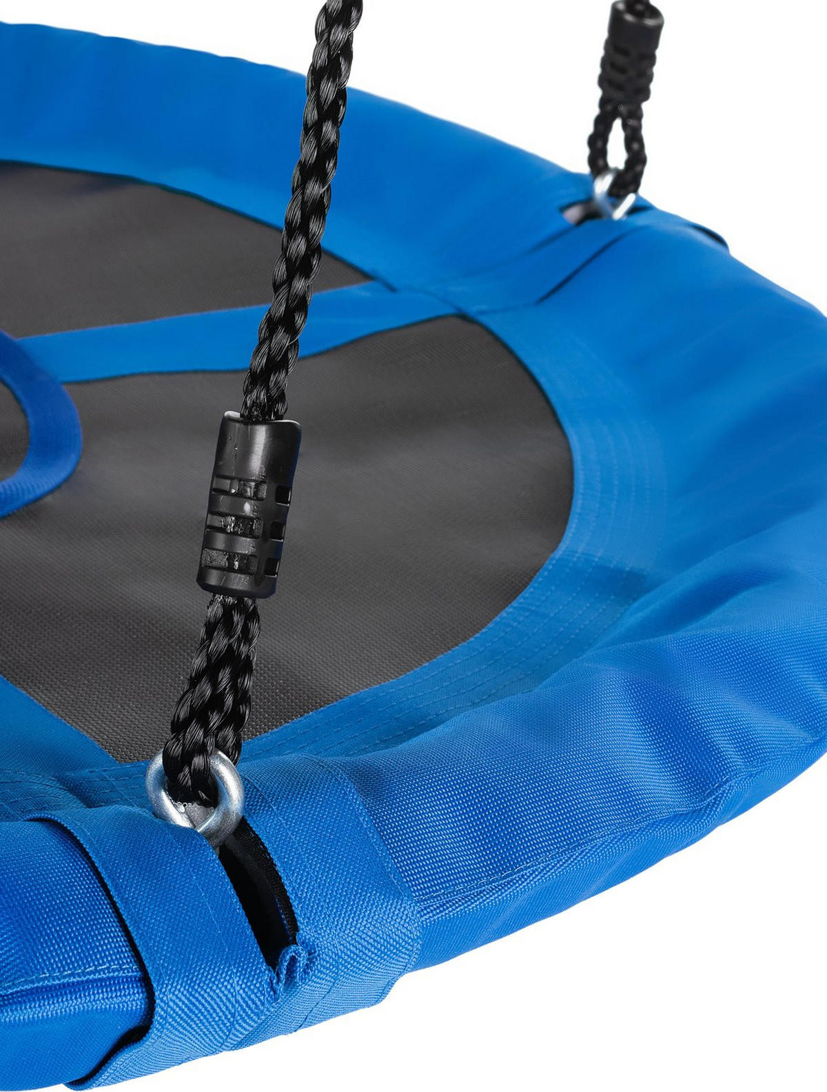NESTSCHAUKEL 100 cm Durchmesser, bis 150 kg - Blau, Textil (100/160/100cm) - Outtec