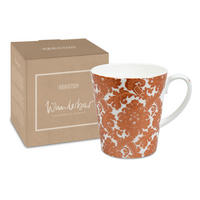 KAFFEEBECHER Wunderbar Copper Lace, mit Geschenkbox - Naturfarben, Keramik (0.6L) - Könitz