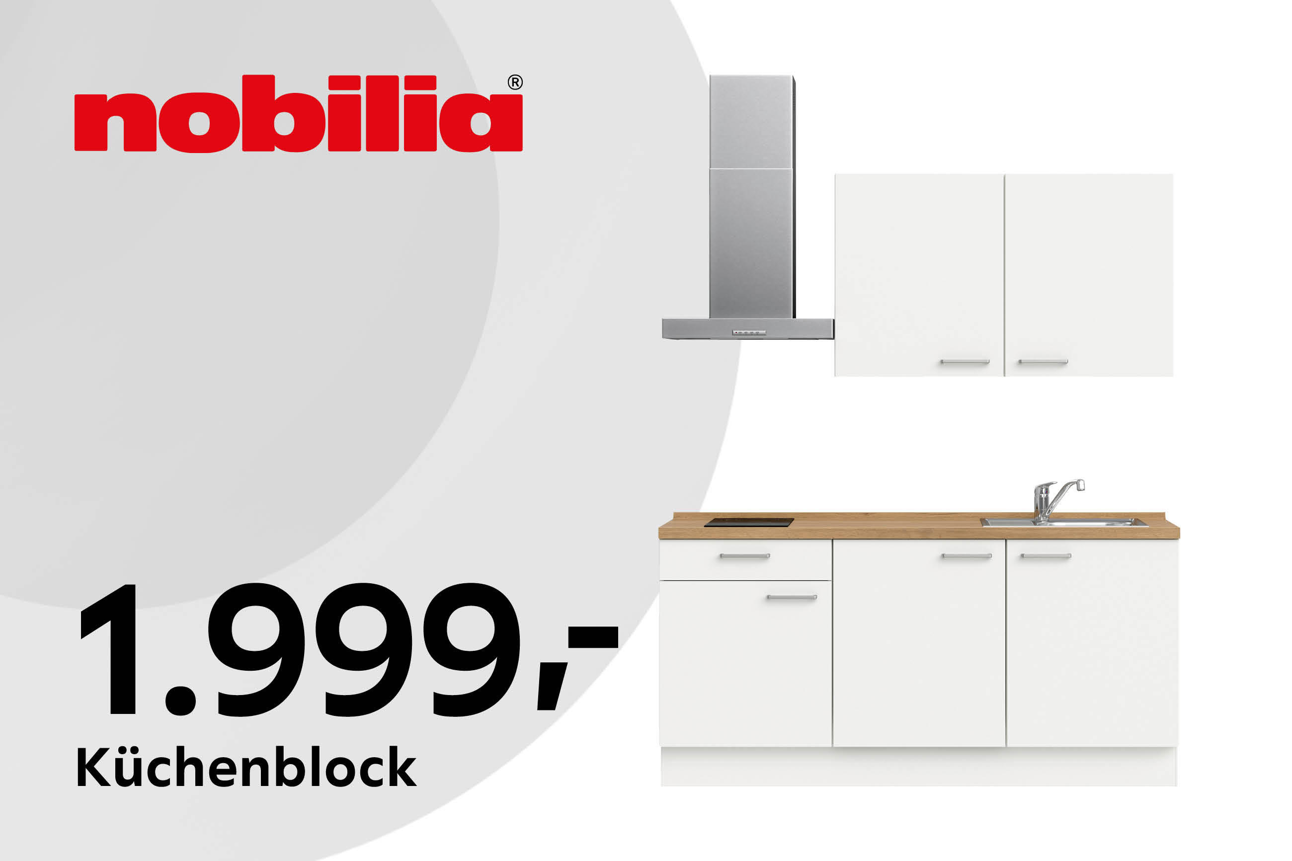 Nobilia 1.999,- Küchenblock