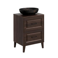 UMÝVADLO 60cm Moka Drevo - hnedá, kompozitné drevo (60/84.5/46cm) - Petits-meubles