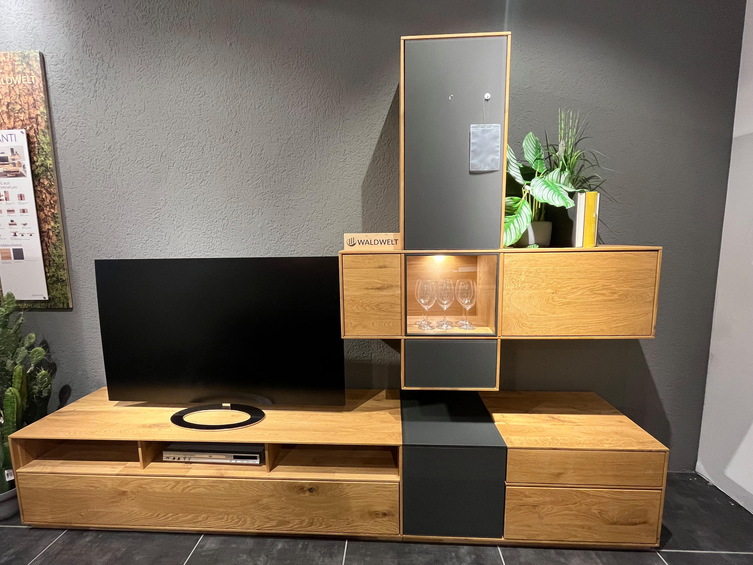 Wohnwand AVANTI - Waldwelt