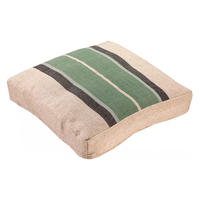 BODENKISSEN Gatsby eukalyptus 55 x 55 x 10 cm - Grün, Textil (55/55cm) - Vivaraise