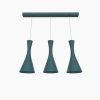 HÄNGELEUCHTE - Blau, Metall (20/100/120cm) - Lumicom