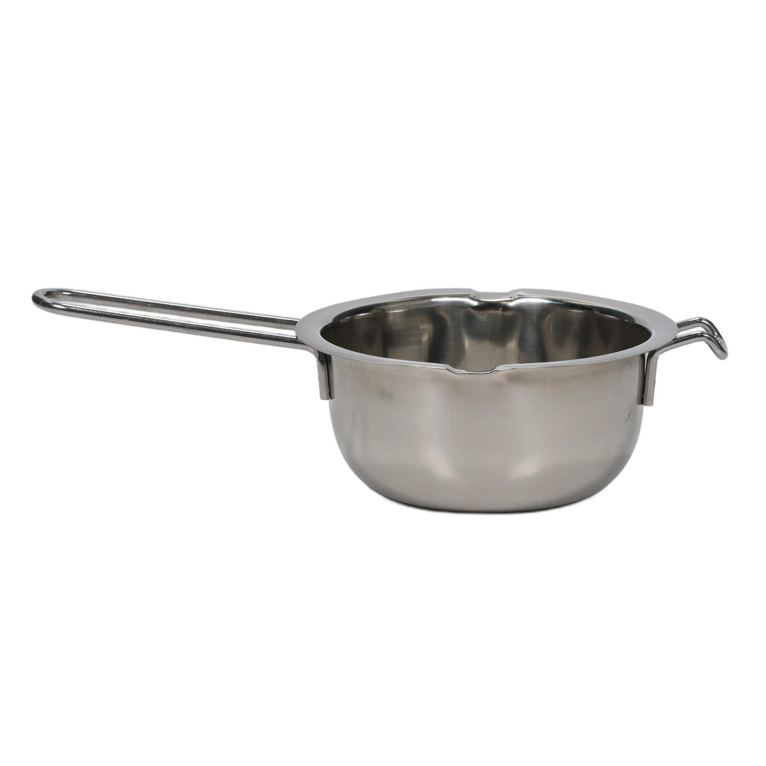 METALLTOPF für Wasserbad funktionelles 25/14,4 cm - Silberfarben, Metall (14.4cm) - 5five Simply Smart