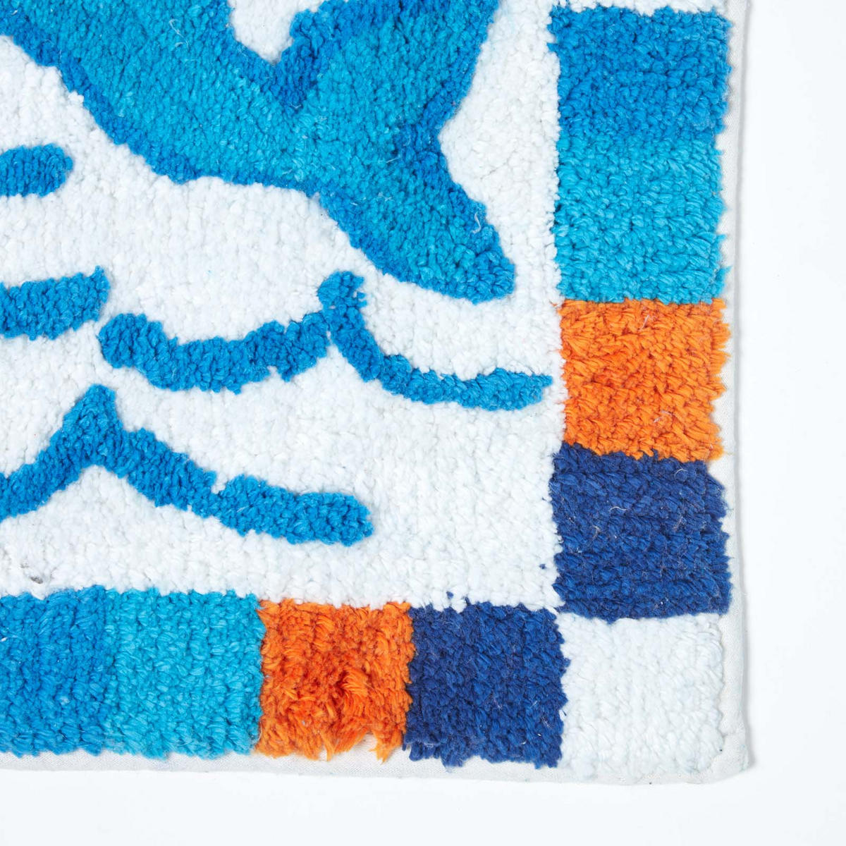 KINDERTEPPICH Delfine, Baumwolle 50/85 cm - Multicolor, Textil (50/85cm) - Homescapes
