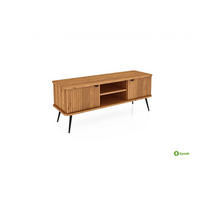 LOWBOARD LINA Wildeiche - Wildeiche, Holz (144/57/46cm) - byoak
