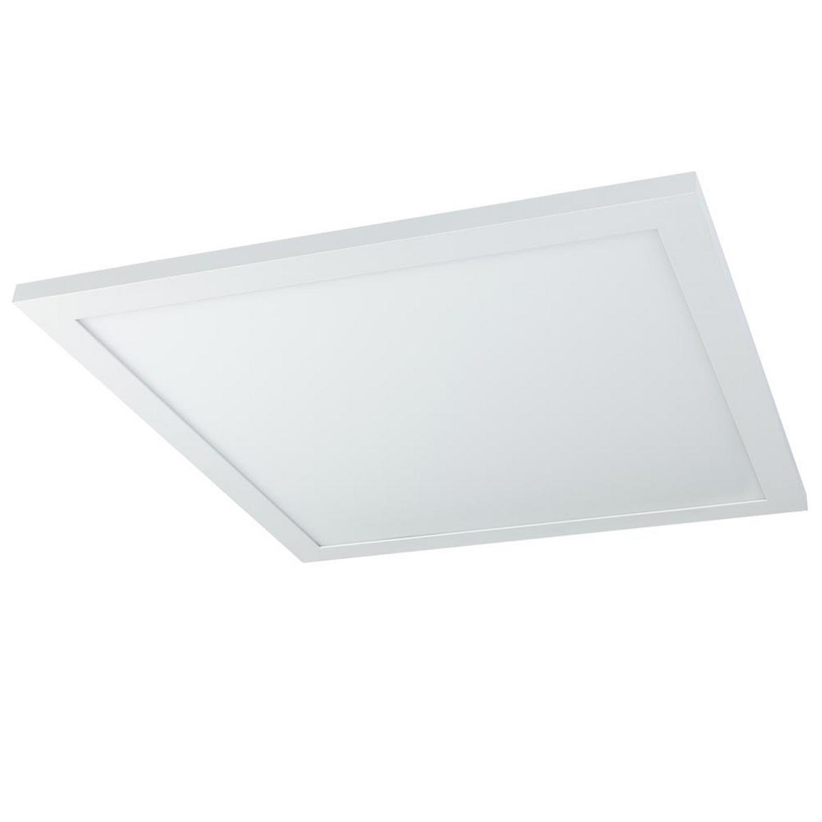 LED PANEL Weiß ROSI 45 cm - Weiß, Metall (45/45/4.5cm) - Globo Lighting